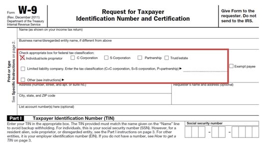 W-9 For Photographers As An LLC | Limited Liability Company | Wedding