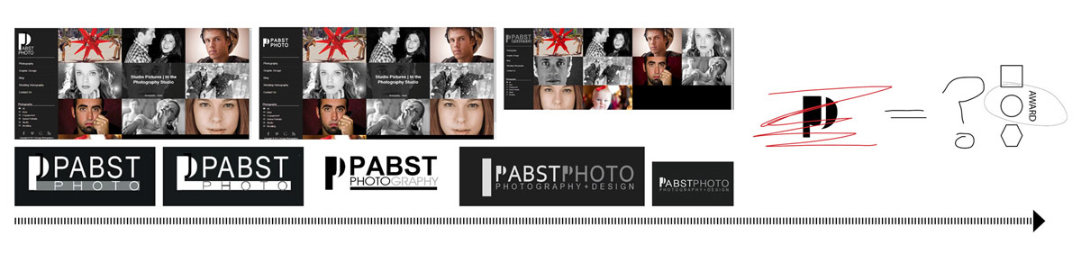 pabst photo logo graphic design