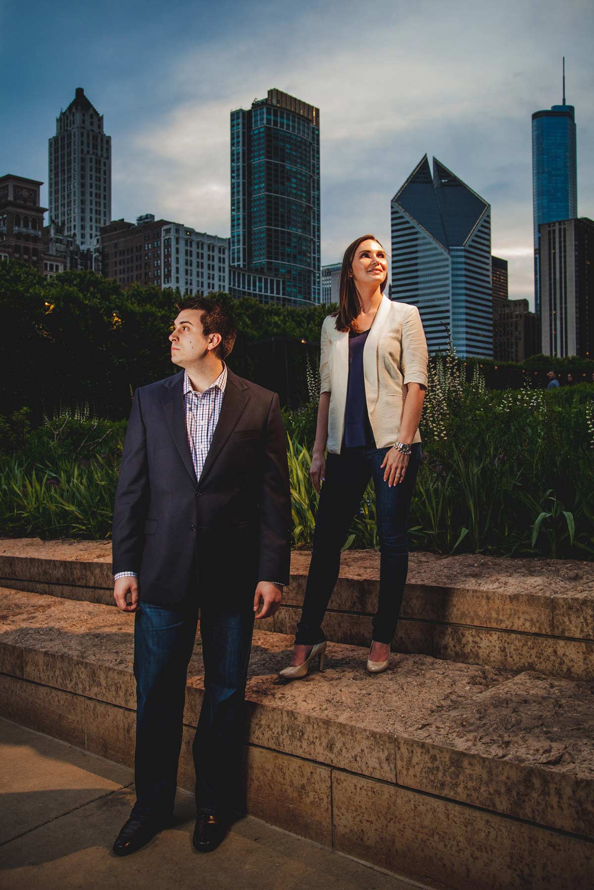 chicago engagement photography session photography matt holly night (15)