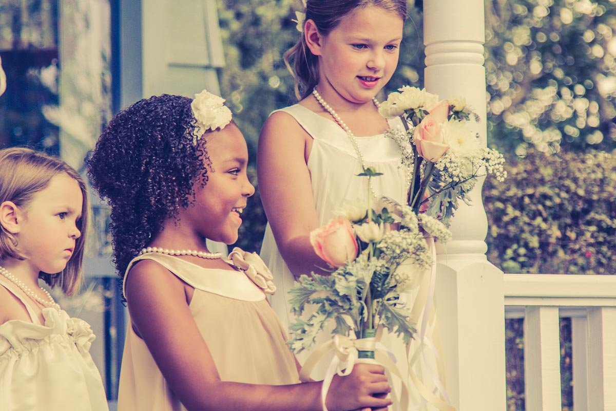 Yorkville IL Chicago Wedding Photography Farm Barn (127) flower girl