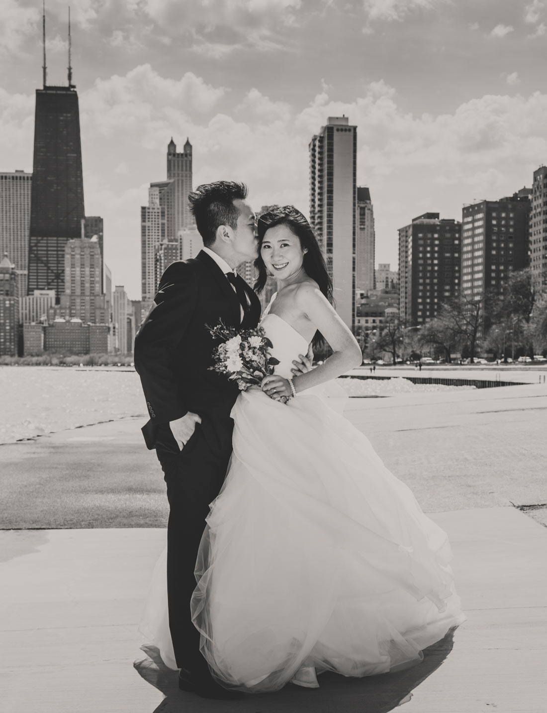 chicago courthouse wedding city hall (61) lakefront skyline